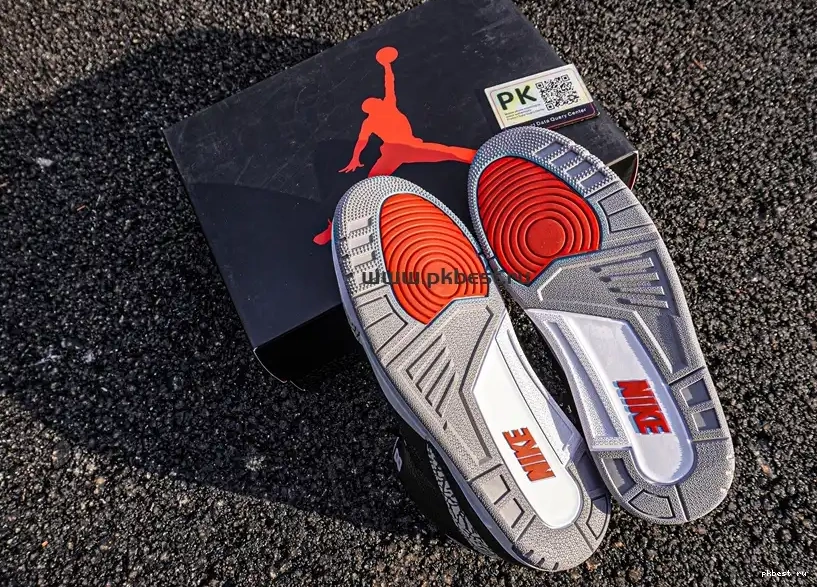 Cement Retro SHIP TO PK Jordan GOD READY Air 3 RETAIL MATERIALS Black 0517